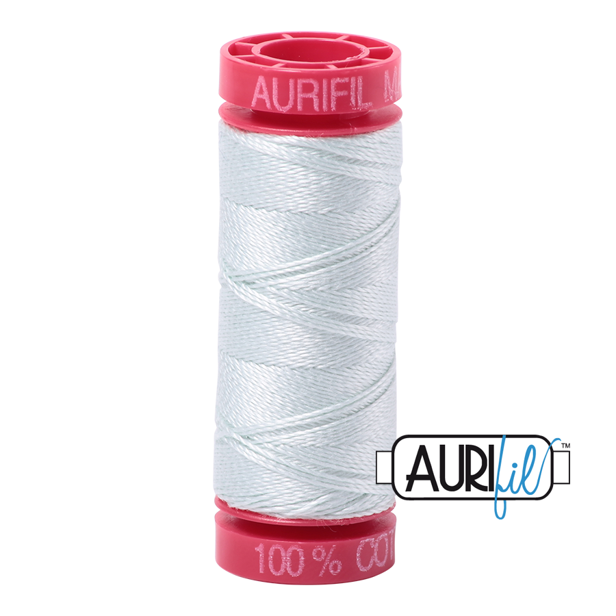 Aurifil Cotton Thread — Mint Ice 2800 — Small 12wt