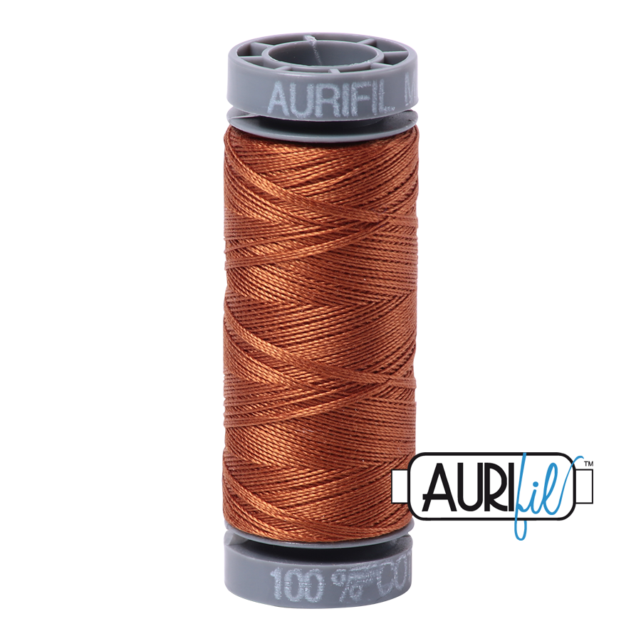 Aurifil Cotton Thread — Cinnamon 2155 — Small 28wt