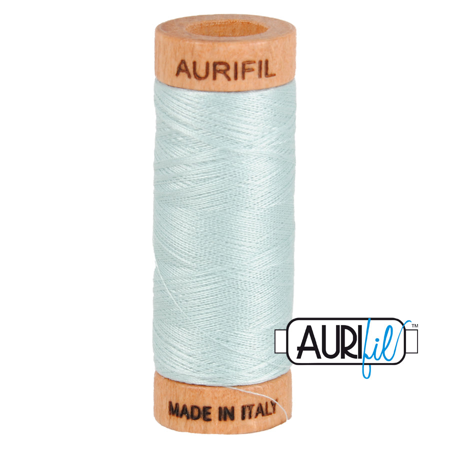 Aurifil Cotton Thread — Light Grey Blue 5007 — Small 80wt