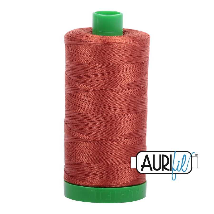 Aurifil Cotton Thread — Copper 2350 — Medium 40wt