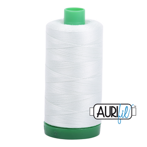 Aurifil Cotton Thread — Mint Ice 2800 — Medium 40wt