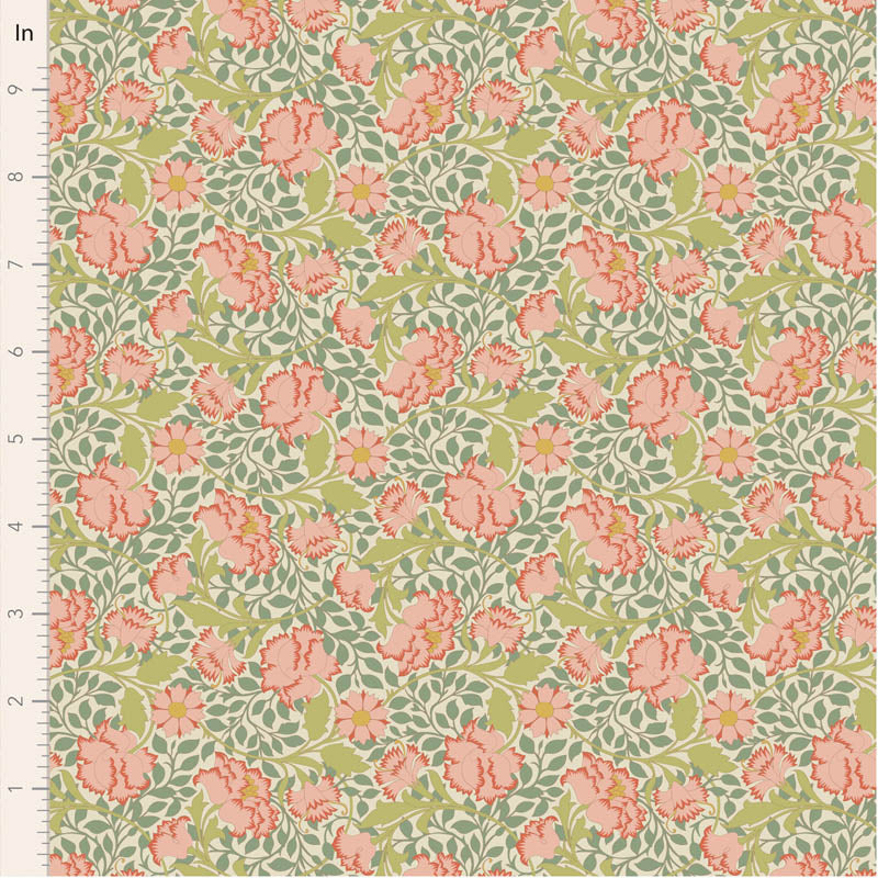 || PRE-ORDER || Flora in Sage from Songbird by Tilda Fabrics