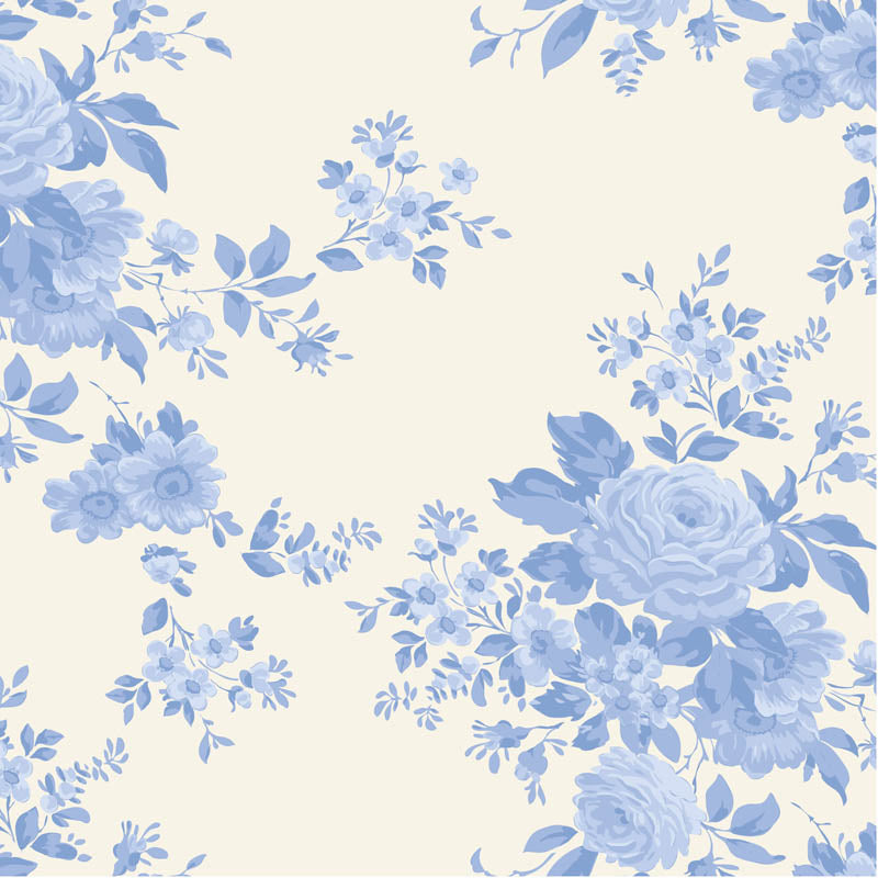 || PRE-ORDER || Carol in Pale Blue from Something Blue by Tilda Fabrics