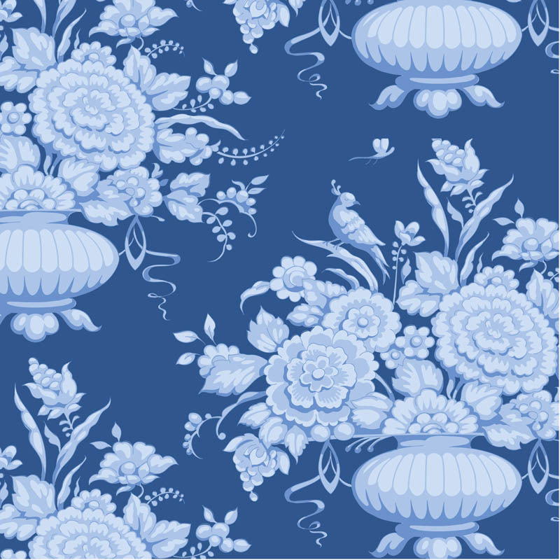 || PRE-ORDER || Afina in Denim from Something Blue by Tilda Fabrics