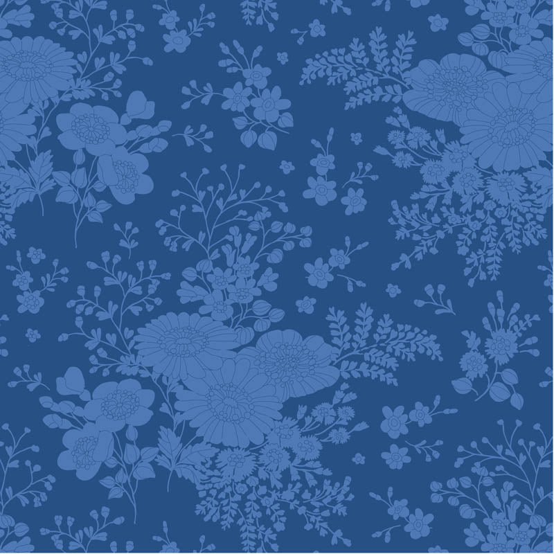 || PRE-ORDER || Isolde in Night from Something Blue by Tilda Fabrics