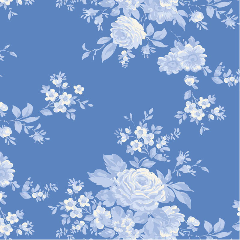 || PRE-ORDER || Carol in Cornflower from Something Blue by Tilda Fabrics