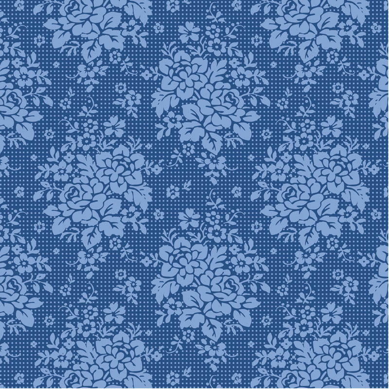 || PRE-ORDER || Picknic in Denim from Something Blue by Tilda Fabrics