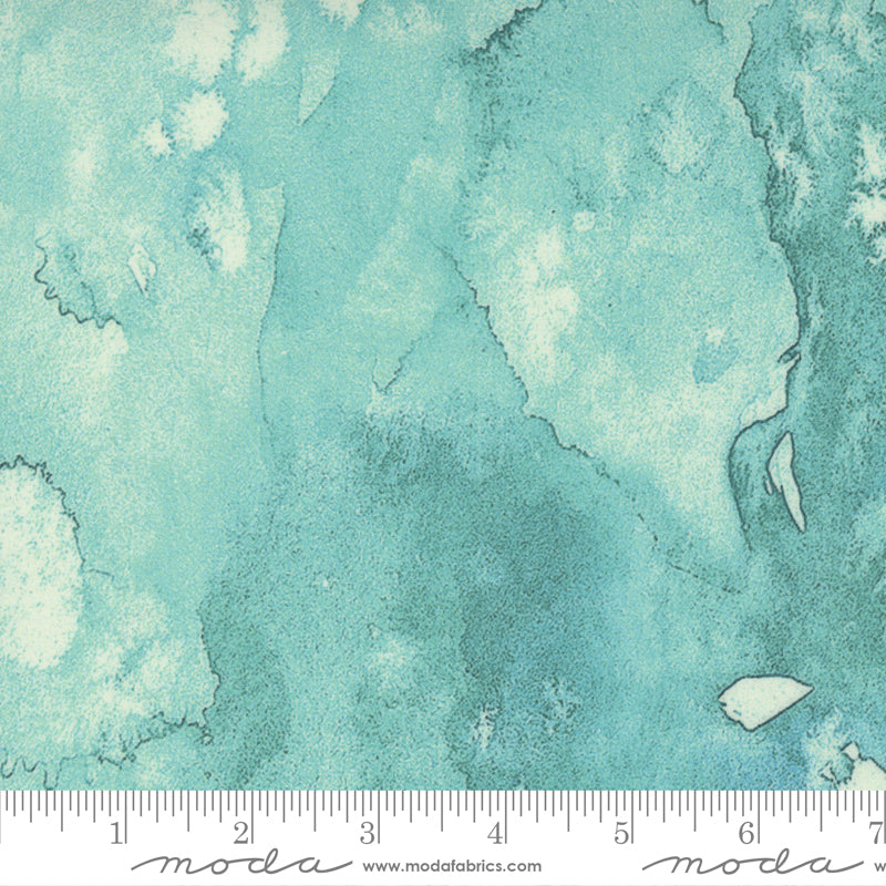 Flow in Aqua Frost || WIDEBACK 108" || by Create Joy Project for Moda Fabrics