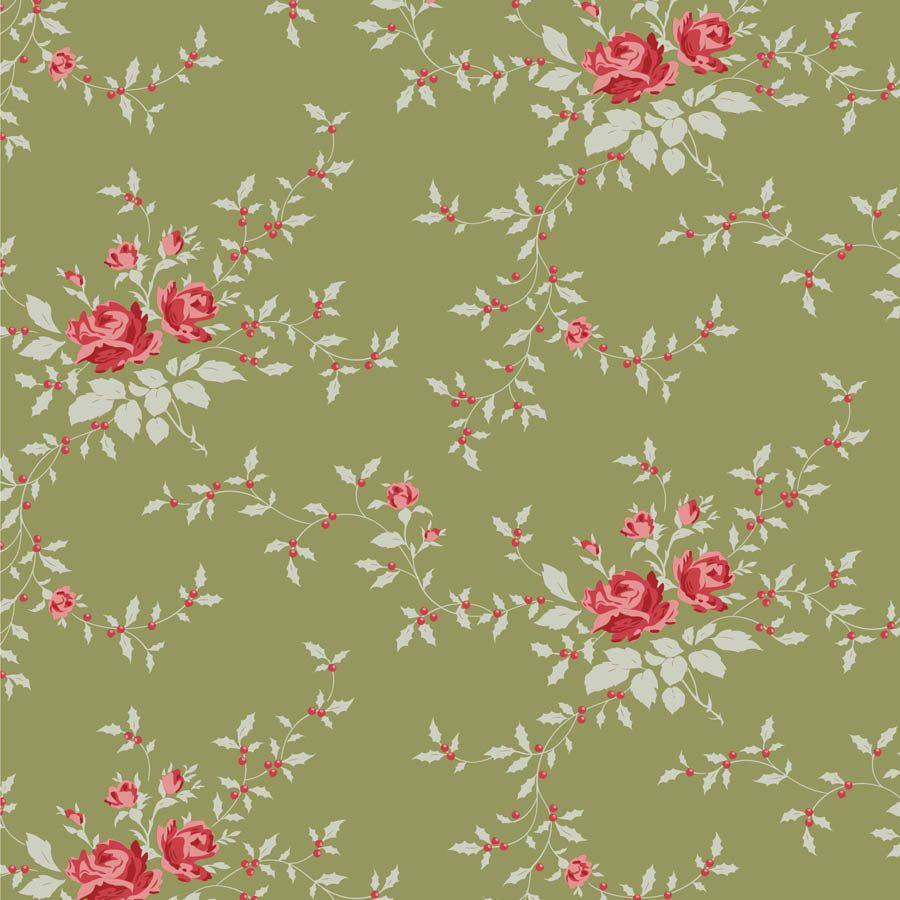 [PRE-ORDER] Noel in Moss from Merry Little Christmas by Tilda Fabrics