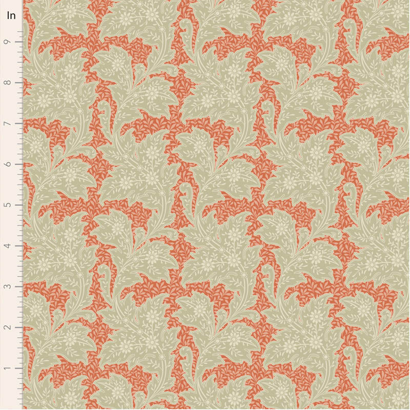|| PRE-ORDER || Stella in Coral from Songbird by Tilda Fabrics