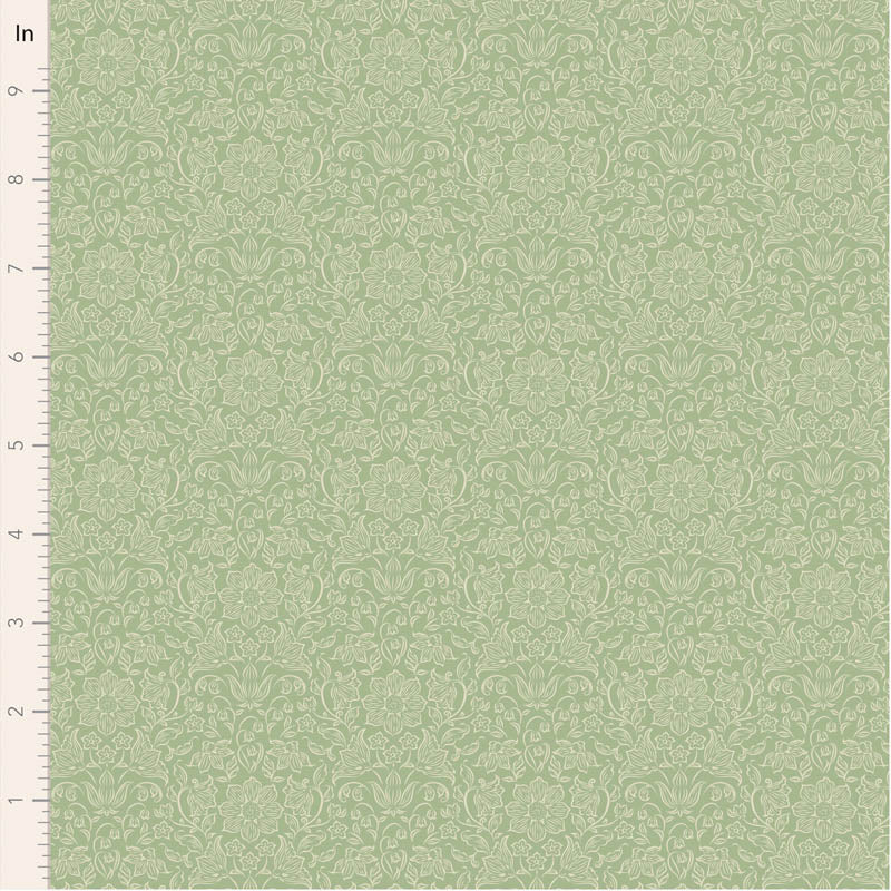 || PRE-ORDER || Lila in Sage Mist from Songbird by Tilda Fabrics