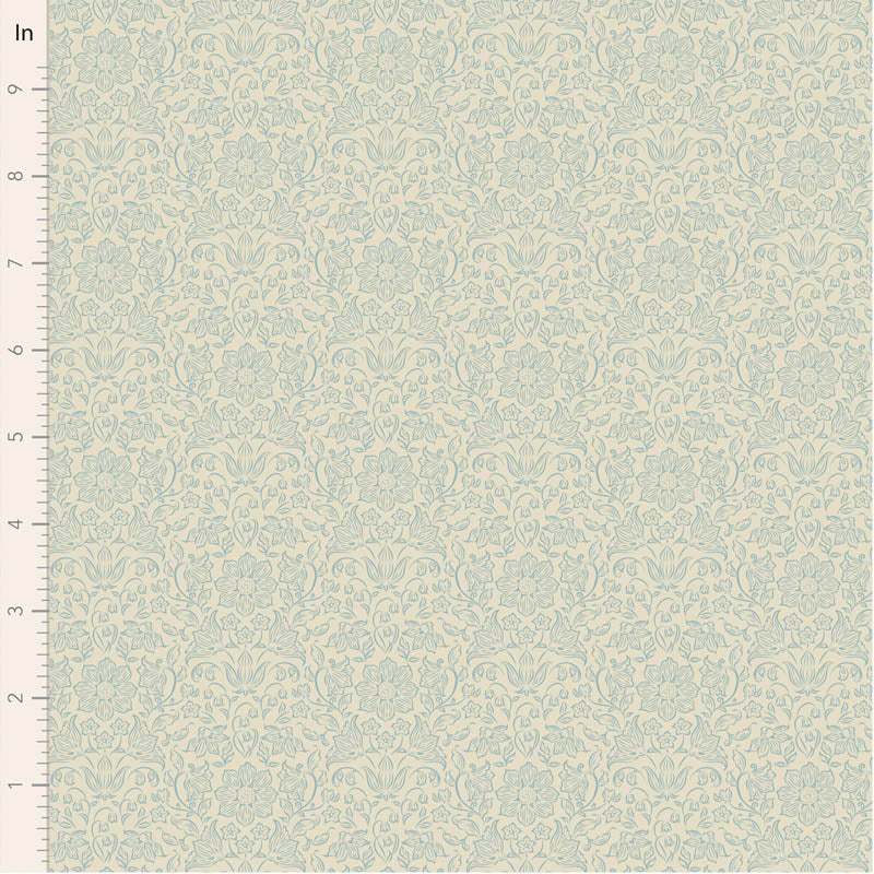 || PRE-ORDER || Lila in Light Blue from Songbird by Tilda Fabrics