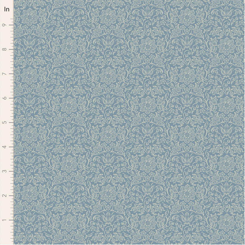 || PRE-ORDER || Lila in Blue from Songbird by Tilda Fabrics