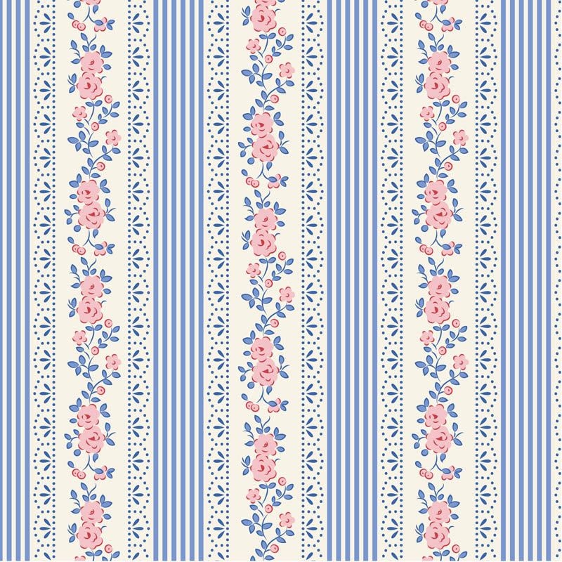 || PRE-ORDER || Claramay in Blue from Something Blue by Tilda Fabrics