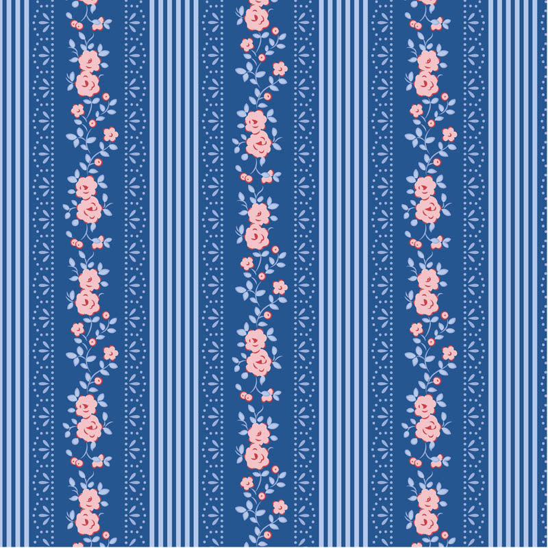 || PRE-ORDER || Claramay in Denim from Something Blue by Tilda Fabrics