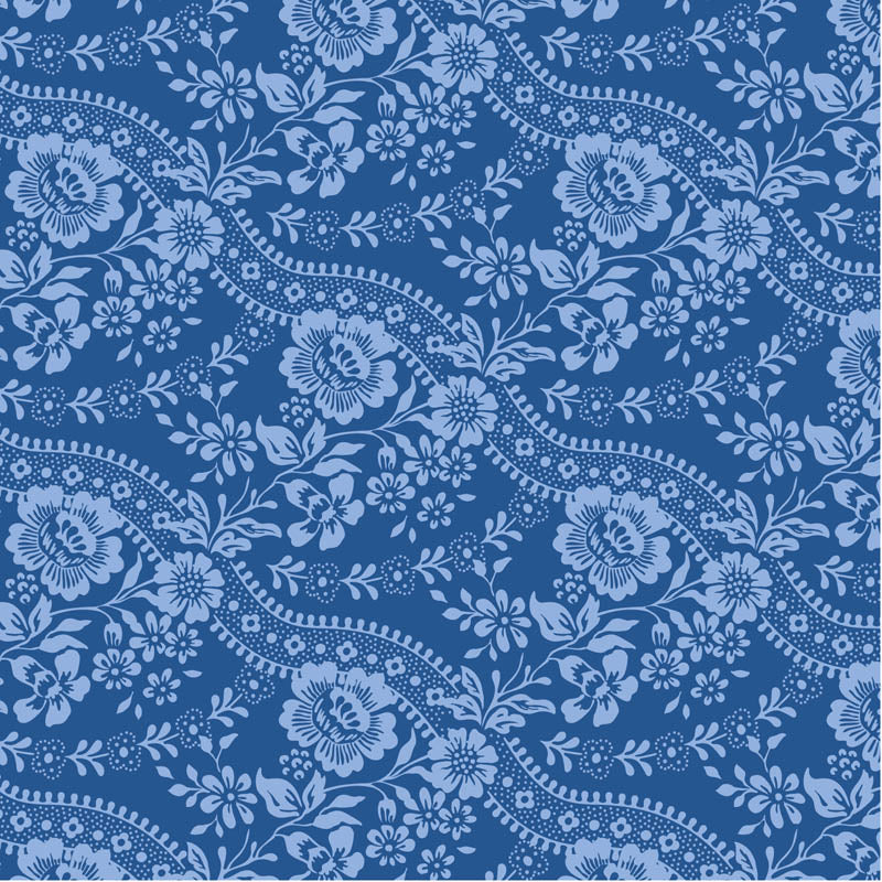 || PRE-ORDER || Celeste in Denim from Something Blue by Tilda Fabrics