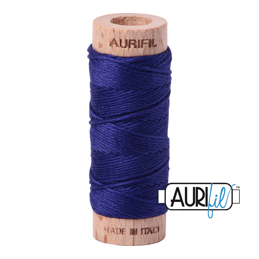 Aurifil Cotton Thread — Blue Violet 1200 — Small Floss