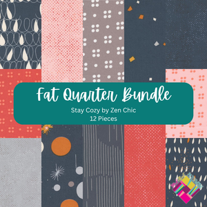 Simply Cozy Fat Quarter Bundle (12FQs) by Zen Chic for Moda Fabrics