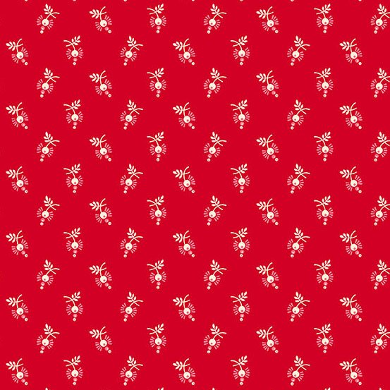 Sugar Berries in Red for Sugarberry for Andover Fabrics