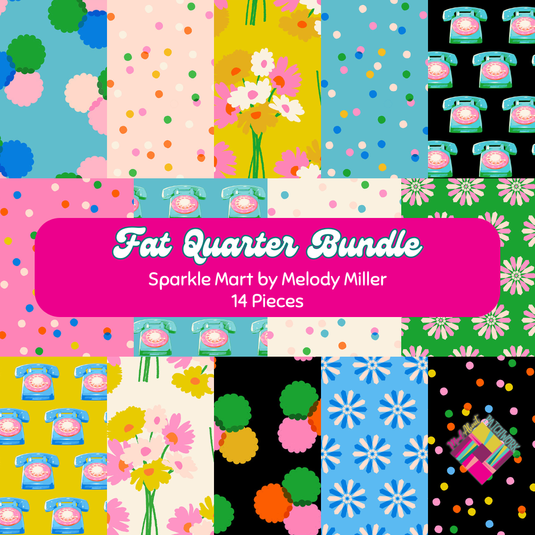 Sparkle Mart Fat Quarter Bundle (14FQs) by Ruby Star Society, Designer Bundle