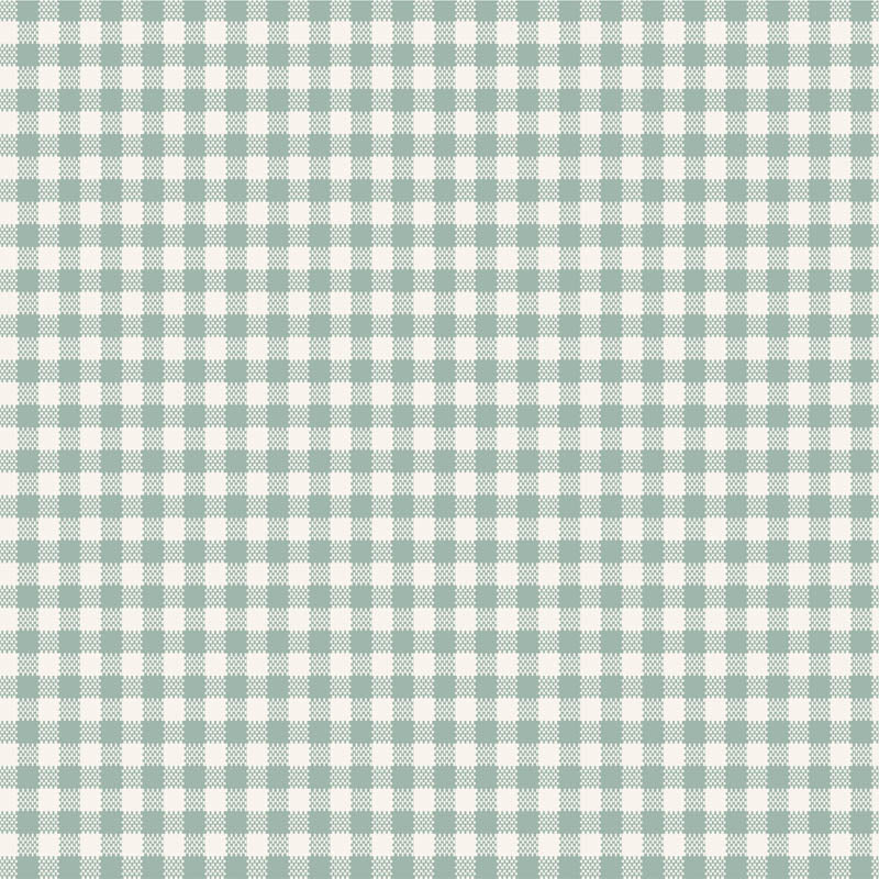 Gingham in Duckegg || WIDEBACK 108" || from Tilda Basics by Tilda Fabrics
