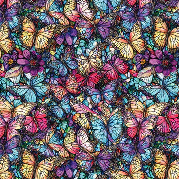 Whispering Wings-Multi- for Flight of Beauty for Camelot Fabrics