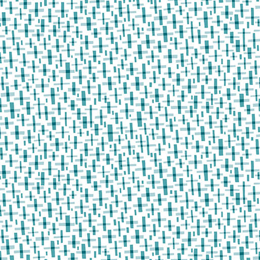 Isla in Turquoise from Blooming Color II by Wolff Paper for Benartex