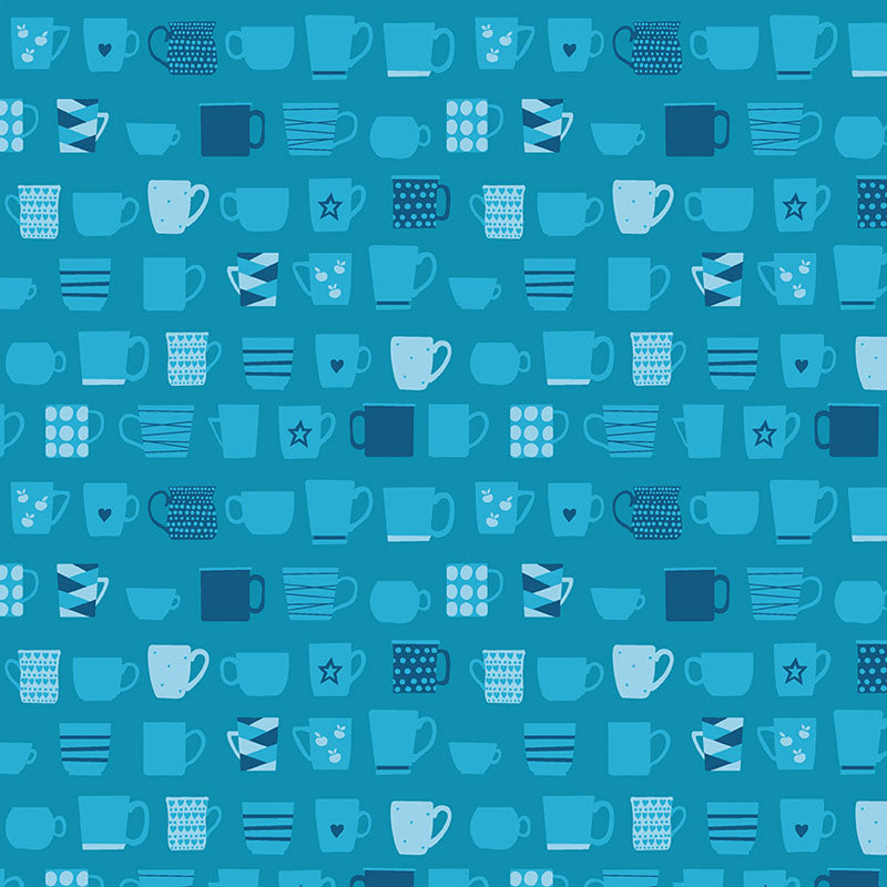 HAPPY NOTES BY CONTEMPO STUDIO FOR BENARTEX - Light Blue