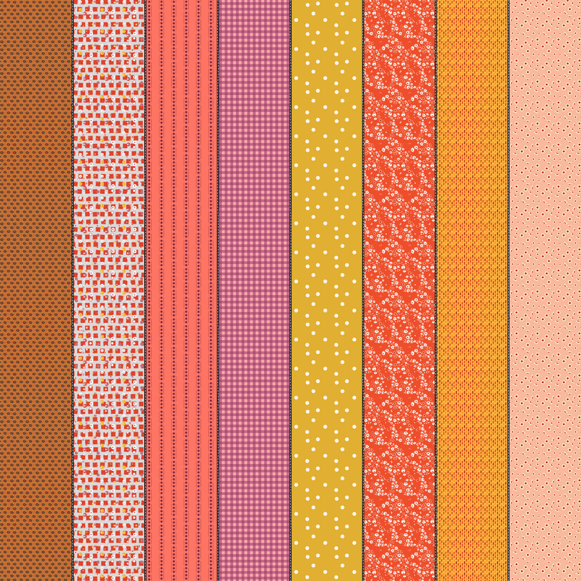Zero in Hazel from Gathered Lollies by Jen Kingwell for Moda Fabrics, Designer Fabric