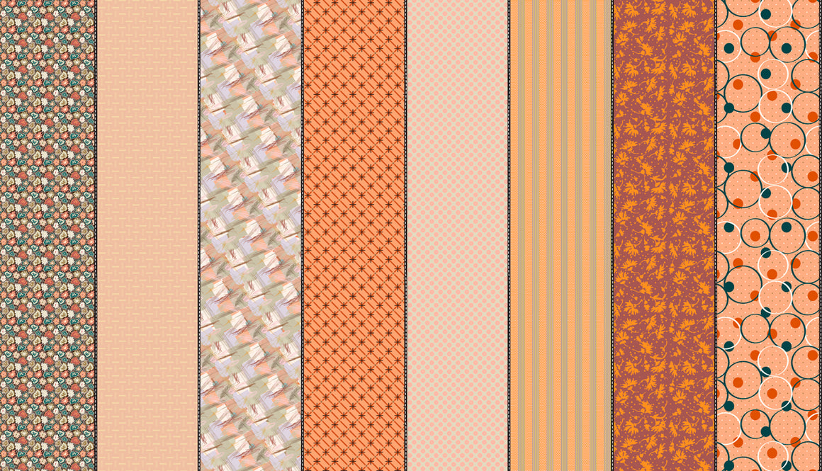 One in Trentham from Gathered Lollies by Jen Kingwell for Moda Fabrics, Designer Fabric