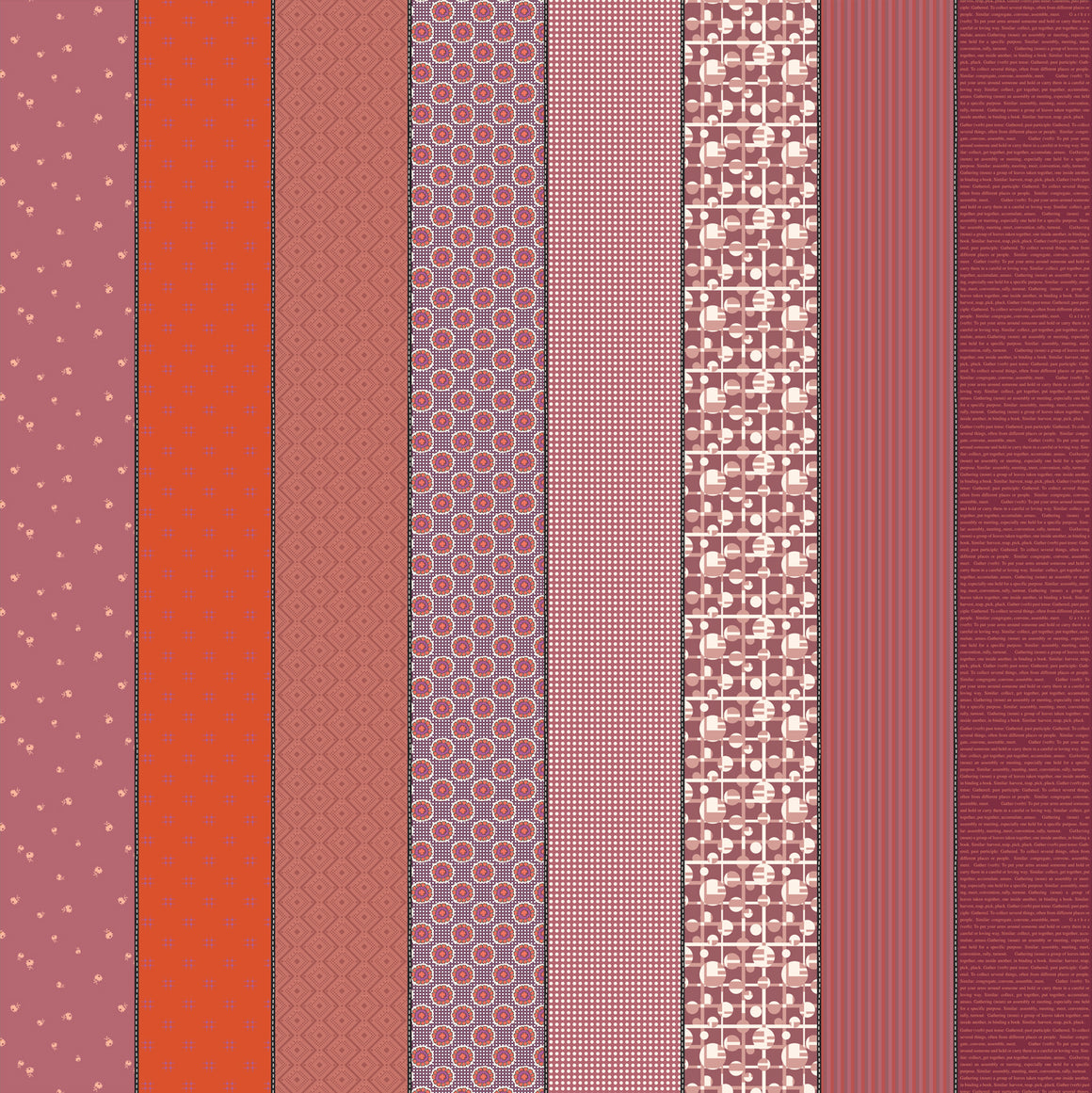 Two in Hazel from Gathered Lollies by Jen Kingwell for Moda Fabrics, Designer Fabric