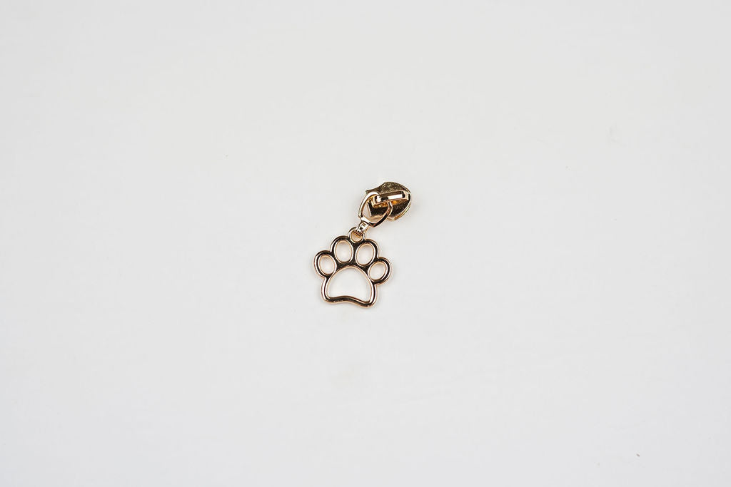 Animal Paw Zipper Pull - Size 5 (non locking)