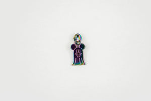 Mickey Ghost Zipper Pull - Size 5 (non locking)