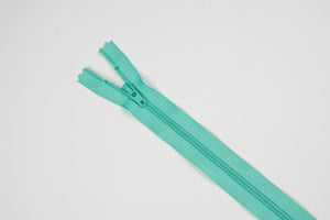 YKK Close Ended Zipper in Tahiti Teal 34"