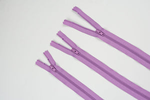 YKK Close Ended Zipper in Lilac 34"