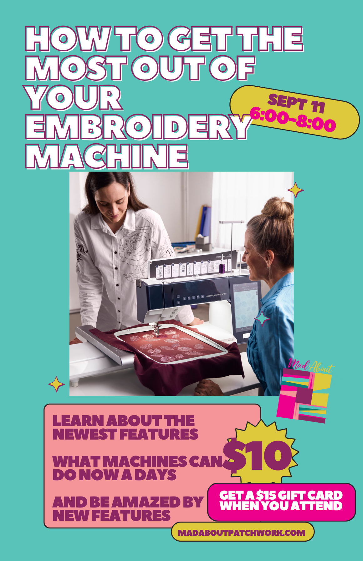 How to Get the Most Out of Your Embroidery Machine