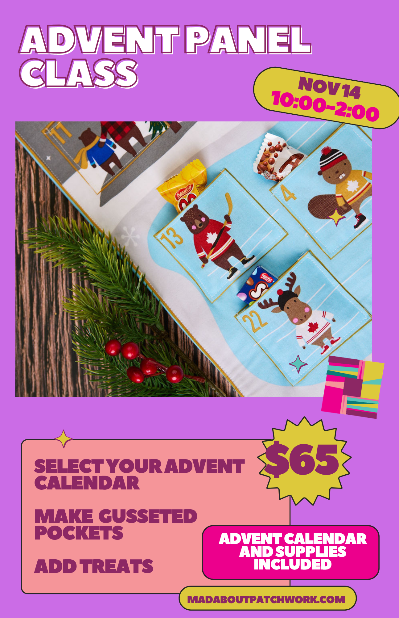 Advent Calendar Panel Class