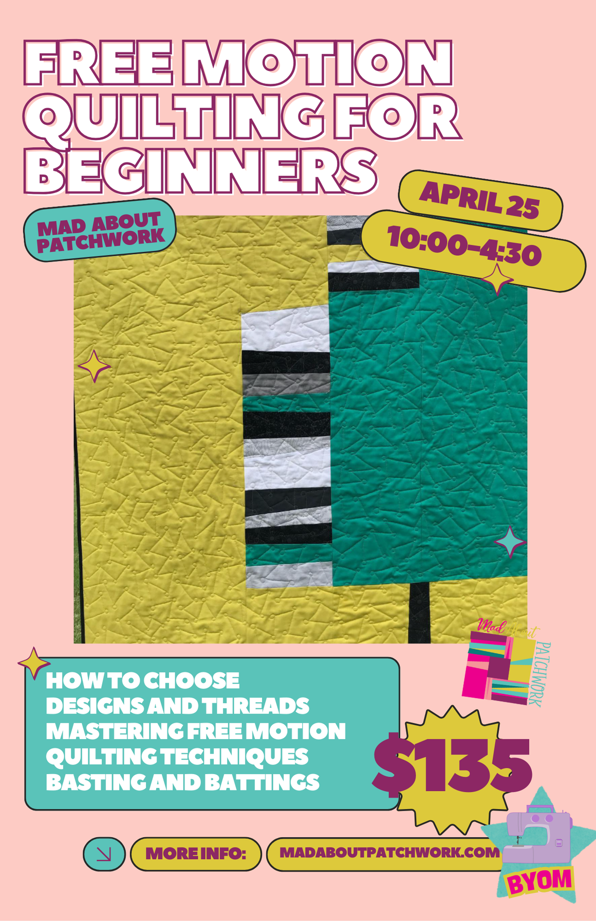Free Motion Quilting for Beginners: Master the Art of Quilting with Confidence