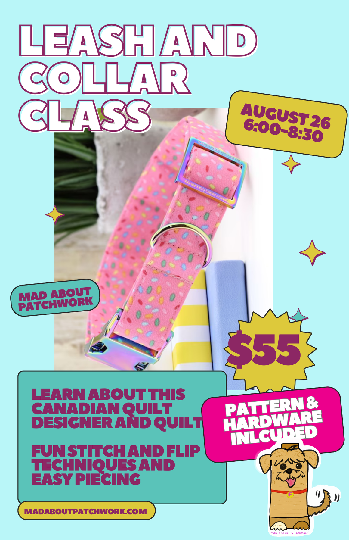 DIY Dog Collar and Leash Class