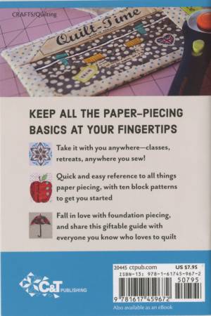 Paper Piecing - A Handy Pocket Guide