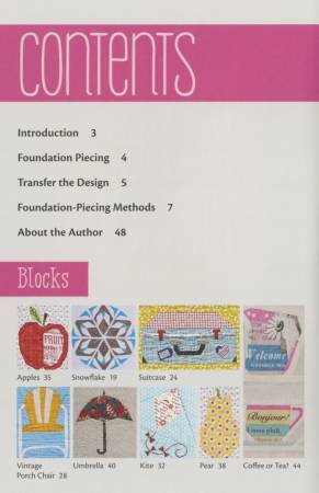 Paper Piecing - A Handy Pocket Guide