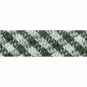 UNIQUE Extra Wide Double Fold Printed Bias Tape 14mm 1/2" - Black