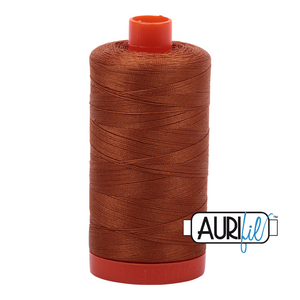 Aurifil Cotton Thread — Cinnamon 2155 — Medium 50wt