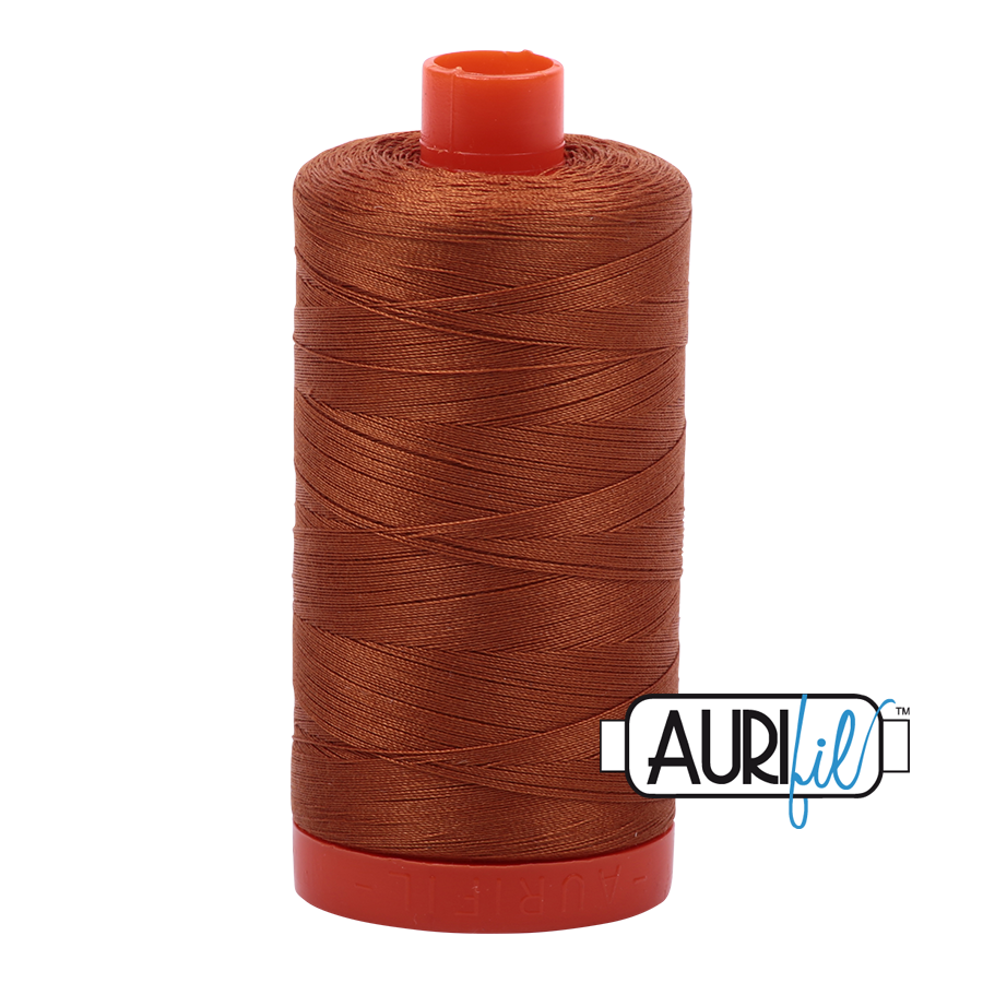 Aurifil Cotton Thread — Cinnamon 2155 — Medium 50wt