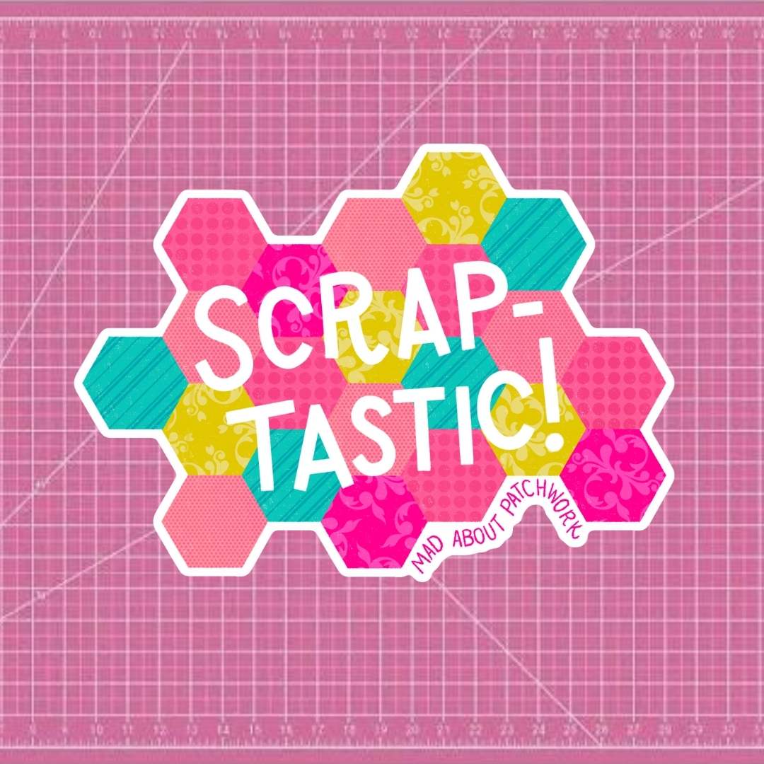 Scraptastic - Mad About Patchwork Sticker