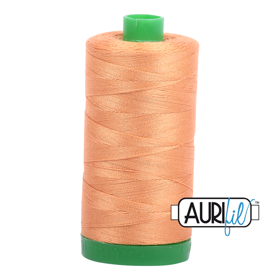 Aurifil Cotton Thread — Caramel 2210 — Medium 40wt