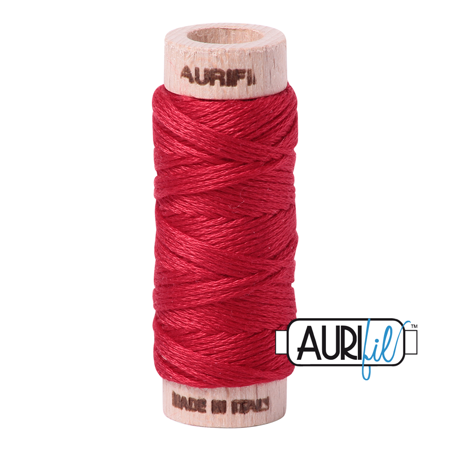 Aurifil Cotton Thread — Red 2250 — Small Floss