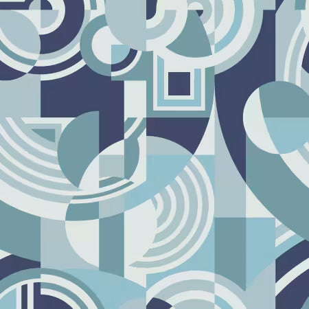 Hoffman Blue Modal Rayon - for Frank Lloyd Wright Collection for Cloud Nine fabrics (Copy)