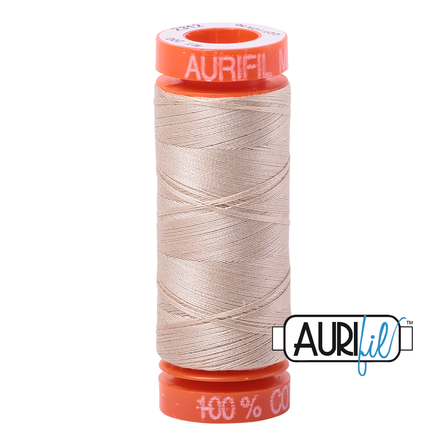 Aurifil Cotton Thread — Ermine 2312 — Small 50wt