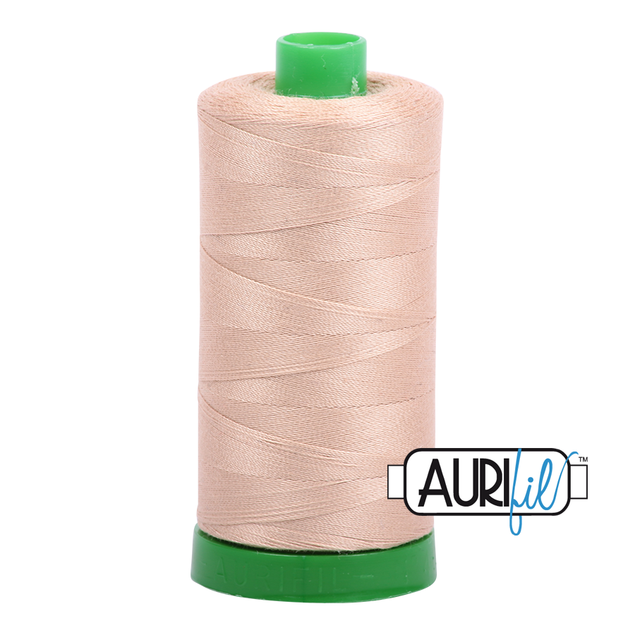 Aurifil Cotton Thread — Beige 2314 — Medium 40wt